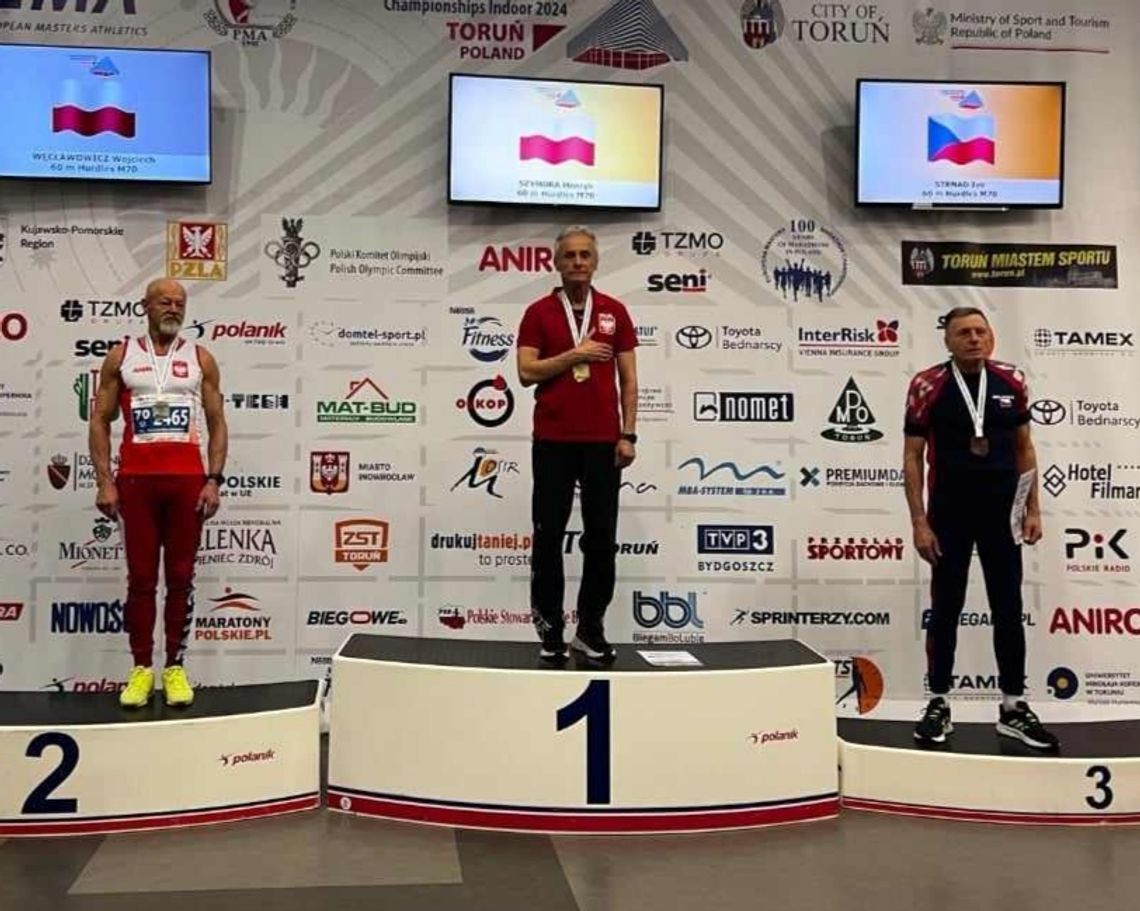 Henryk Szymura ze złotem na 4. Mistrzostwach Europy w Lekkoatletyce Masters. W biegu na 60 metrów przez płotki nie dał szans rywalom