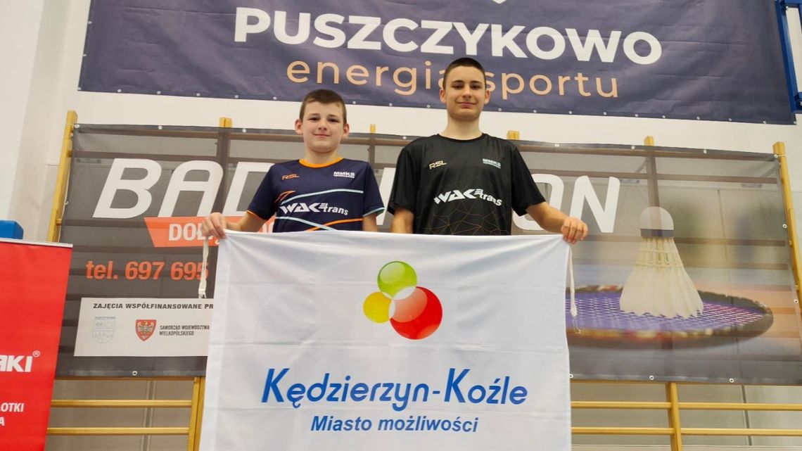 Jacek Matula i Kristoph Paczuła wywalczyli medale na ogólnopolskim turnieju badmintona w Puszczykowie
