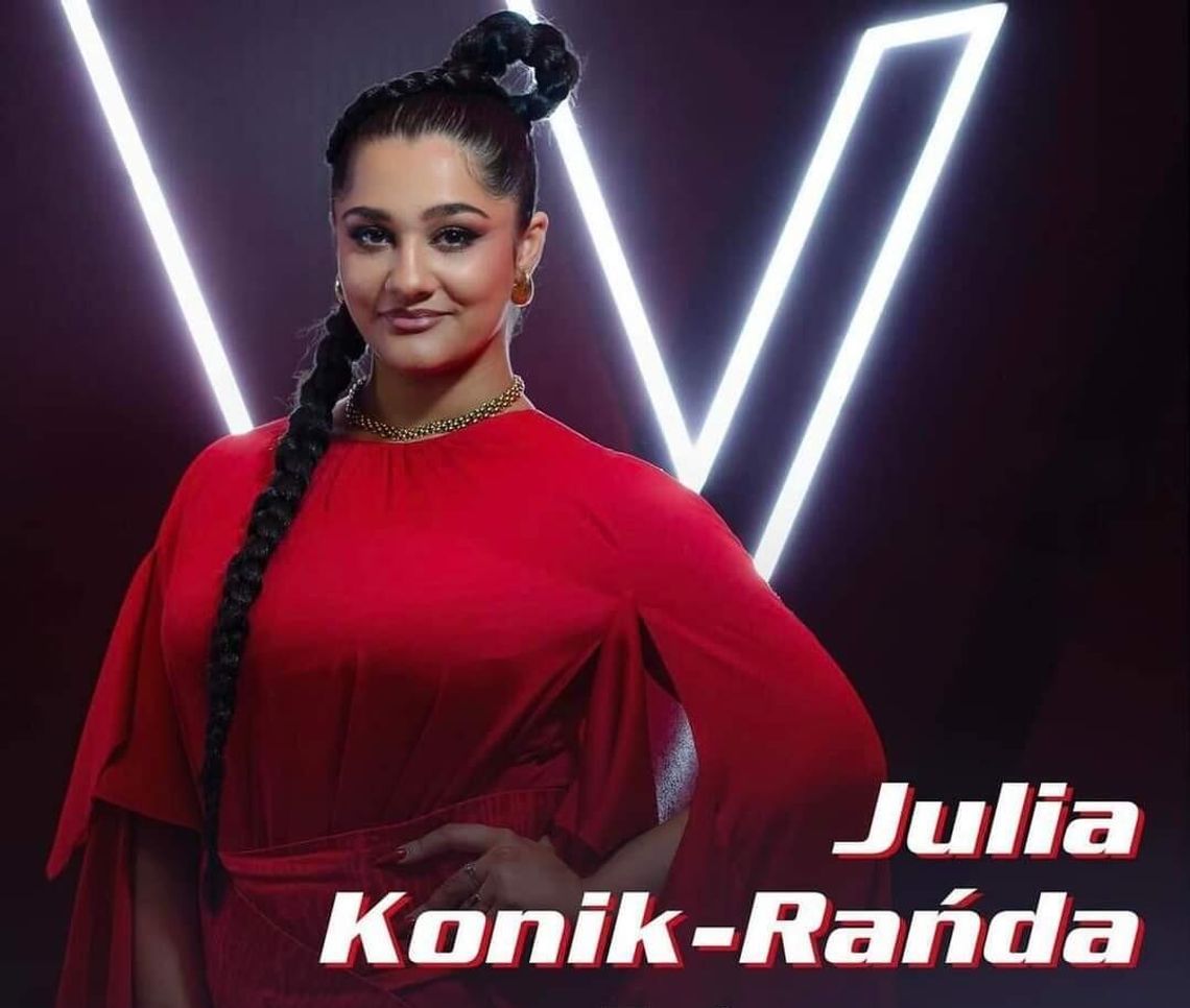 Już dziś wieczorem Julia Konik-Rańda powalczy o finał The Voice of Poland! Wspierajmy  mieszkankę naszego miasta i pomóżmy jej spełnić marzenia!