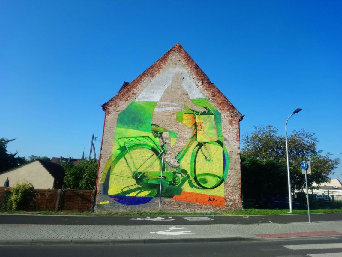 Kędzierzyn-Koźle miastem street artu? Kolejny mural ozdobił wielką ścianę