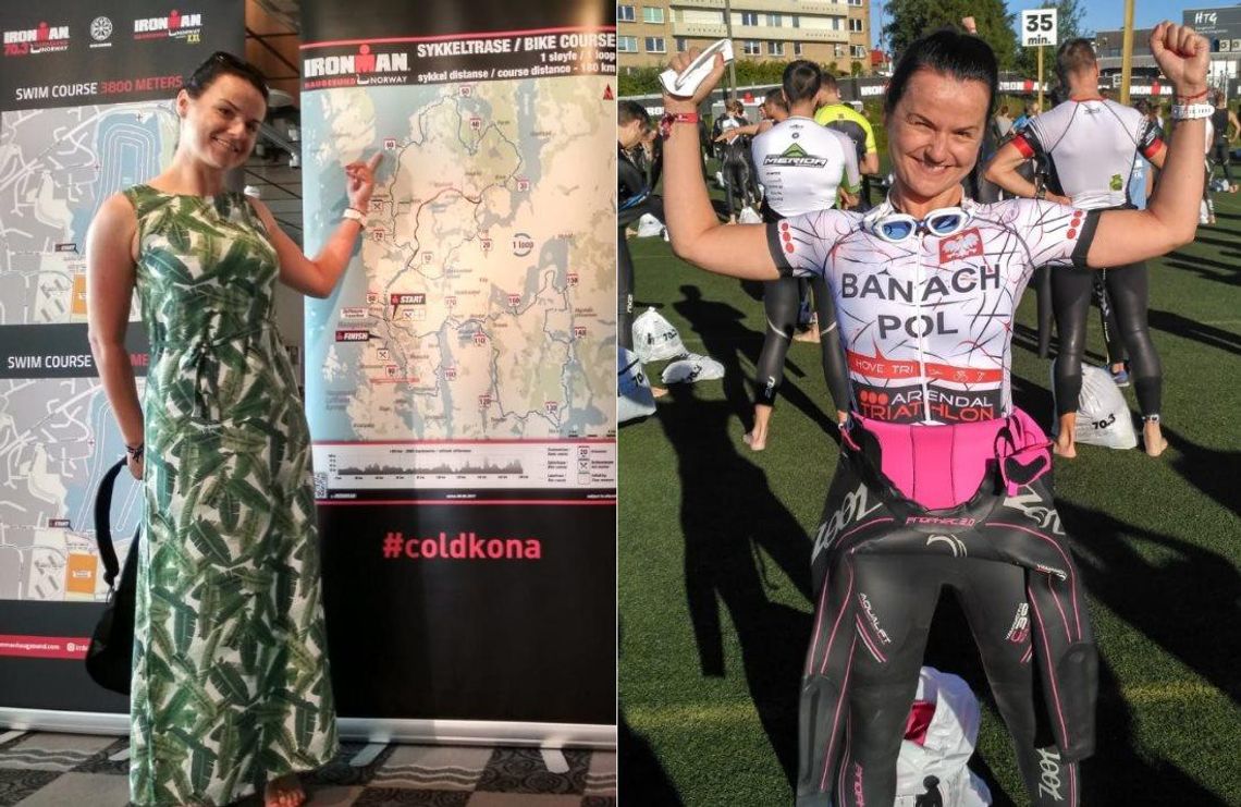 Kędzierzynianka Joanna Banach pokonała morderczą trasę triathlonu w Haugesund