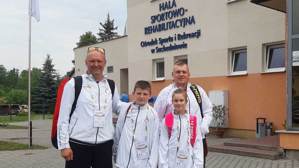 Kędzierzyńscy badmintoniści z medalami Ogólnopolskich Igrzysk Olimpiad Specjalnych