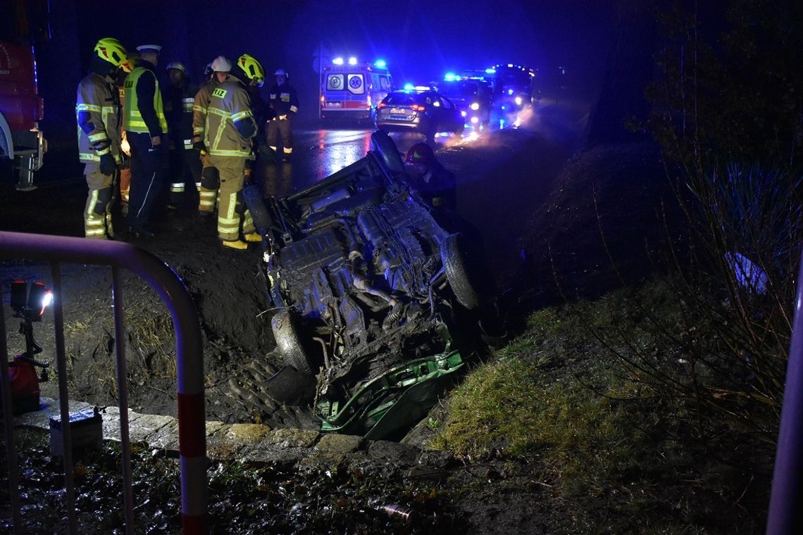 Kierowca, który spowodował wypadek w Polskiej Cerekwi, miał 3 promile alkoholu w organizmie