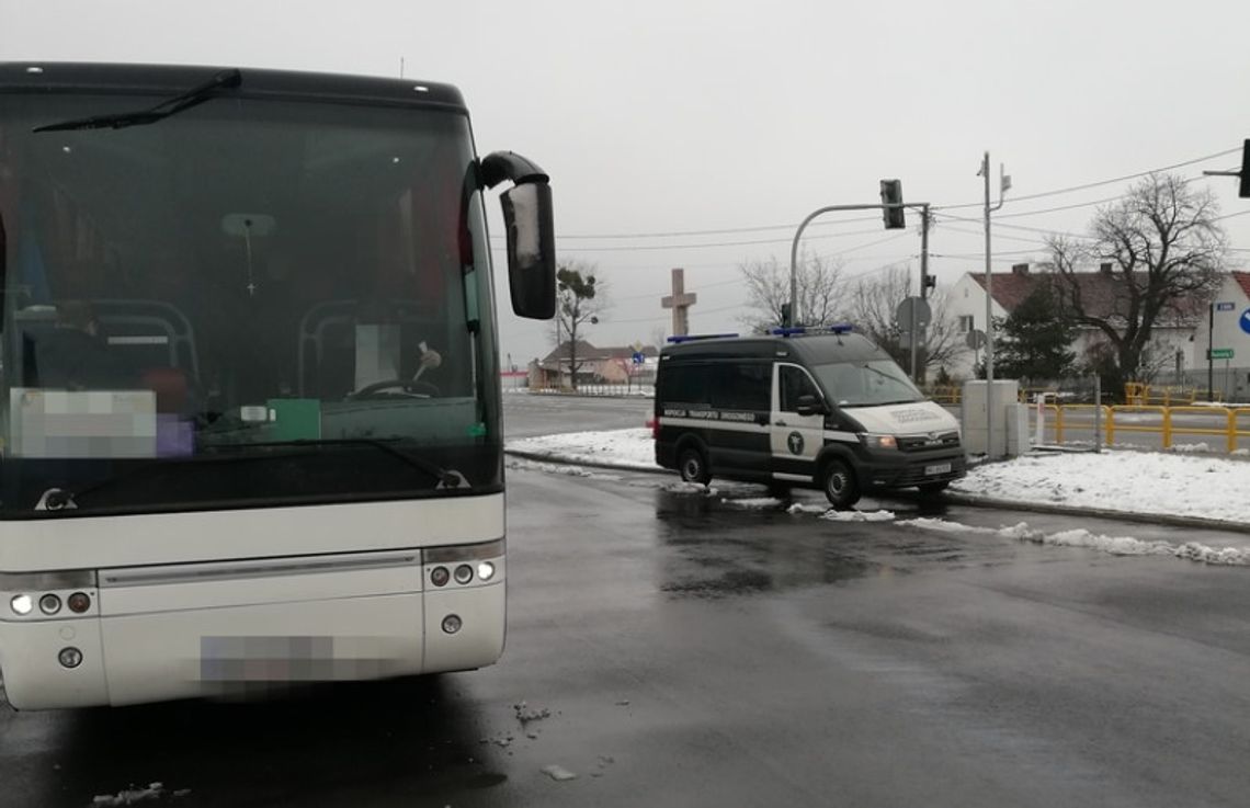 Kierowca z Ukrainy bez wymaganych uprawnień kierował autobusem rejsowym