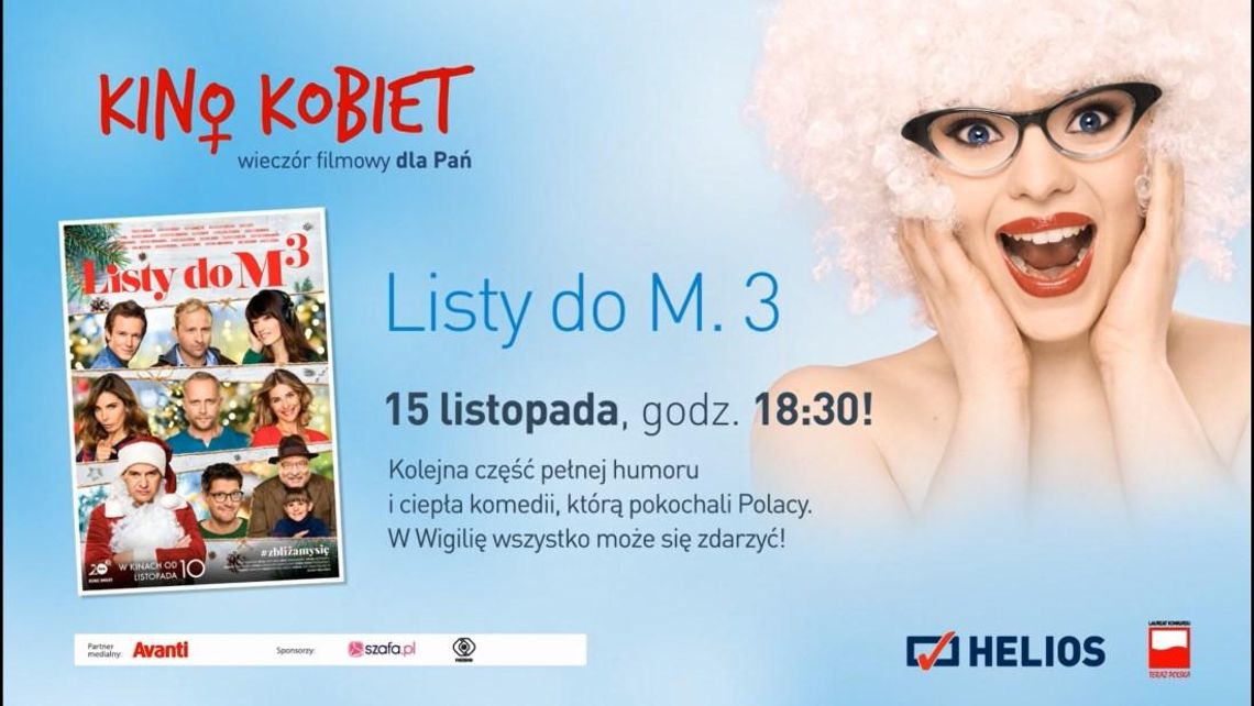 Kino Kobiet w Heliosie: "Listy do M. 3"