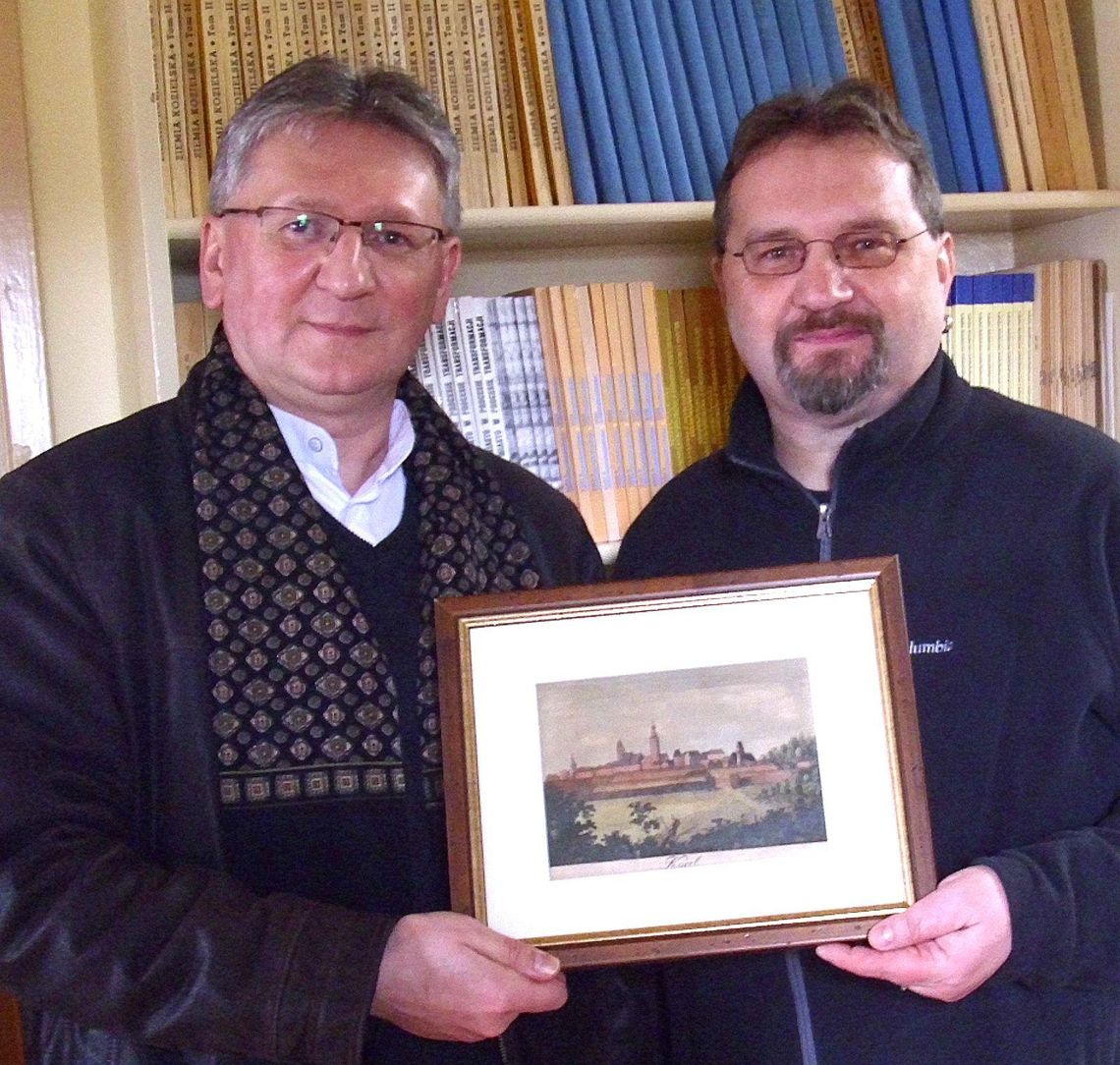 Koźle na miedziorycie sprzed trzech wieków. Cenny dar z Niemiec