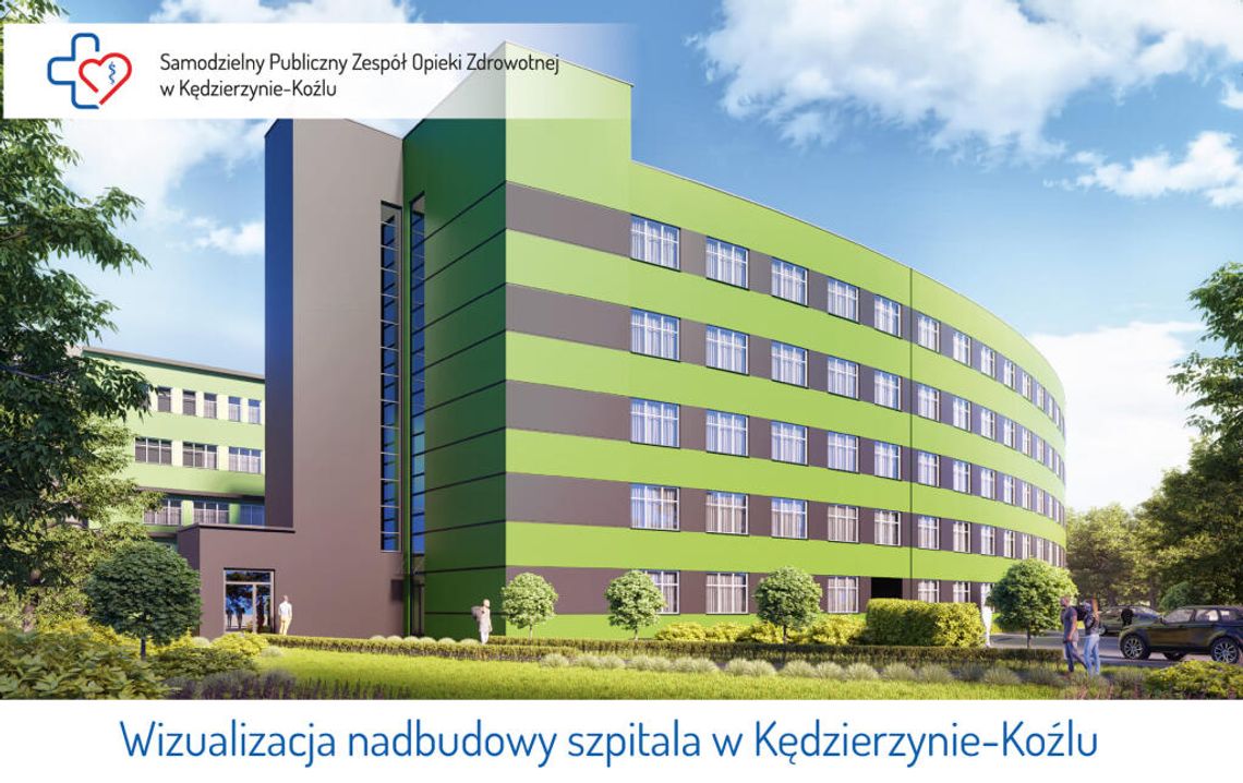 Krok bliżej do rozbudowy szpitala w Kędzierzynie-Koźlu. Poznaliśmy oferty i wizualizacje inwestycji