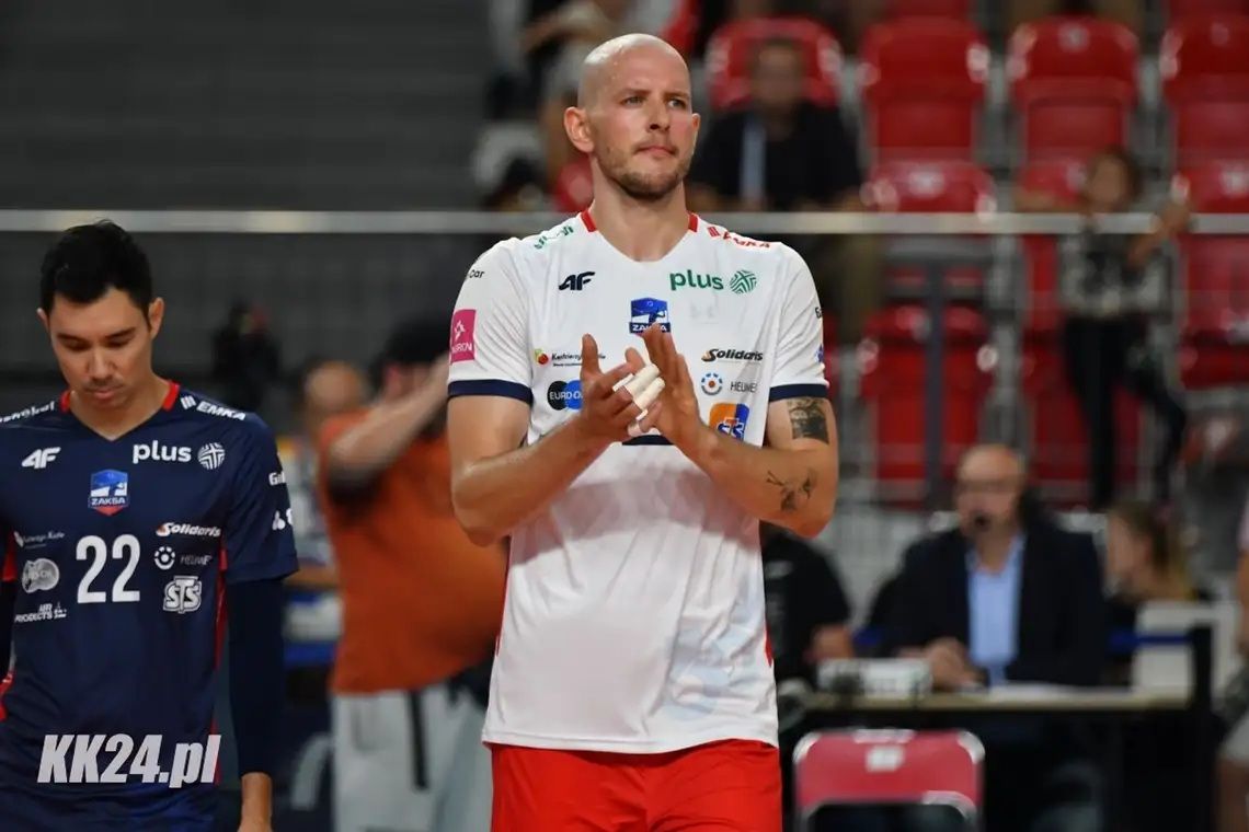 Kurek schodzi z parkietu ZAKSY. Drużyna żegna kapitana