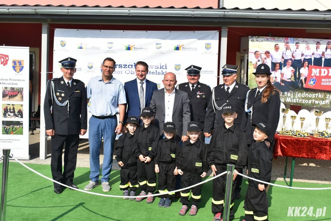 Łączą sportową rywalizację i charytatywną zbiórkę dla 3-letniej Oliwii. Trwają drugie zawody pożarnicze w Miejscu Odrzańskim