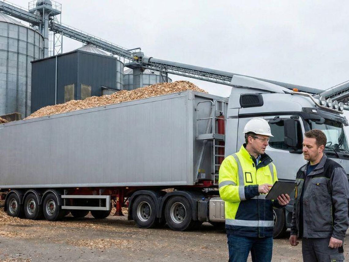 Logistyka biomasy a KZR INiG – czy każdy przewoźnik musi być certyfikowany?