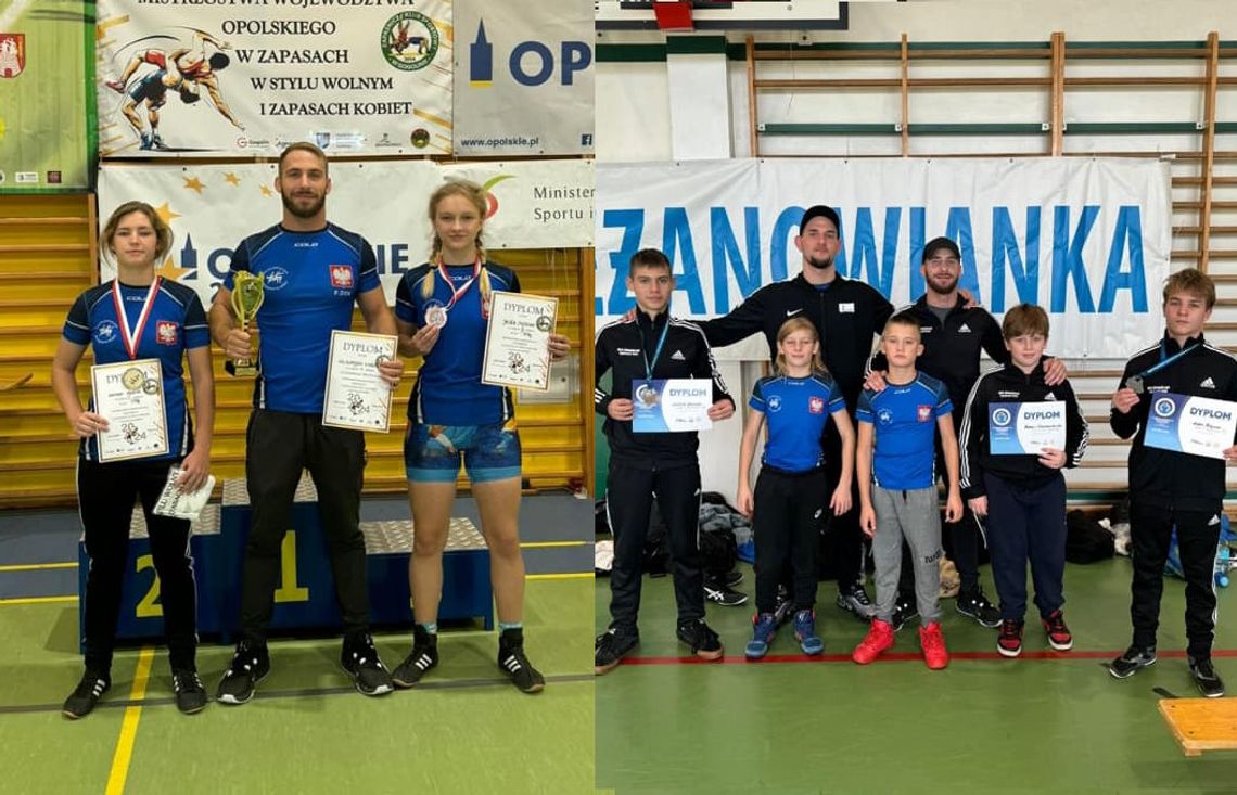 Medalowy weekend zapaśników "Olimpijczyka". Nasza młodzież czterokrotnie stawała na podium