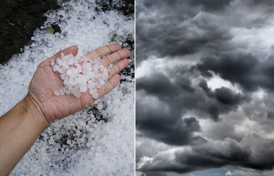 Meteorolodzy ostrzegają: po południu możliwe burze z gradem