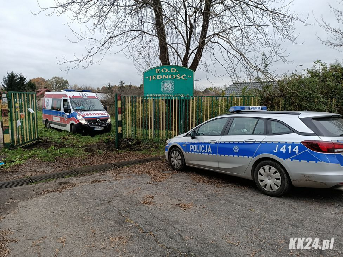 Mężczyzna zagroził, że odbierze sobie życie. Interwencja służb na terenie ogródków działkowych