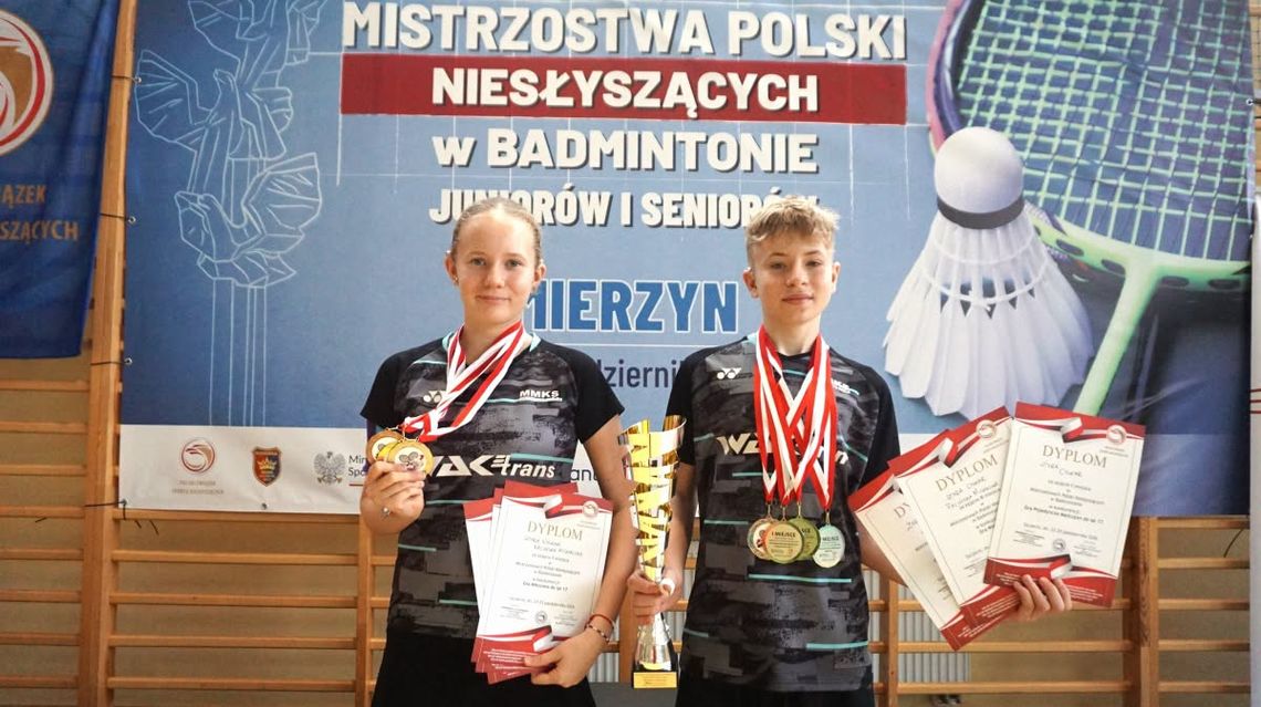Michalina i Oskar błyszczeli na mistrzostwach Polski. Medale zdobywali wśród juniorów i seniorów Michalina i Oskar błyszczeli na mistrzostwach Polski. Medale zdobywali wśród juniorów i seniorów