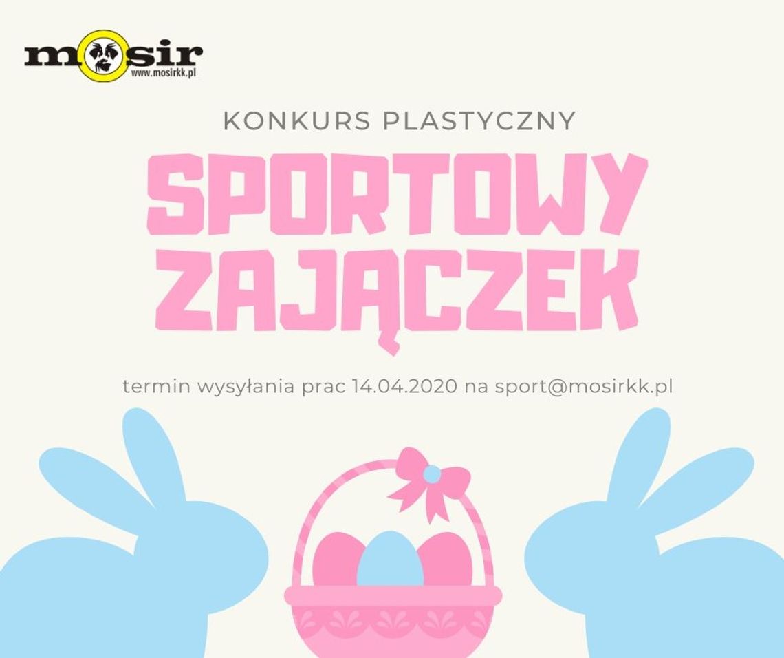 Miejski Ośrodek Sportu i Rekreacji zaprasza dzieci do udziału w konkursie plastycznym