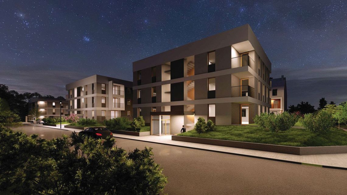 Mieszkania przy lesie i parku. Tak wyglądają Apartamenty Pod Lasem z windami na os. Piastów-Powstańców Śląskich