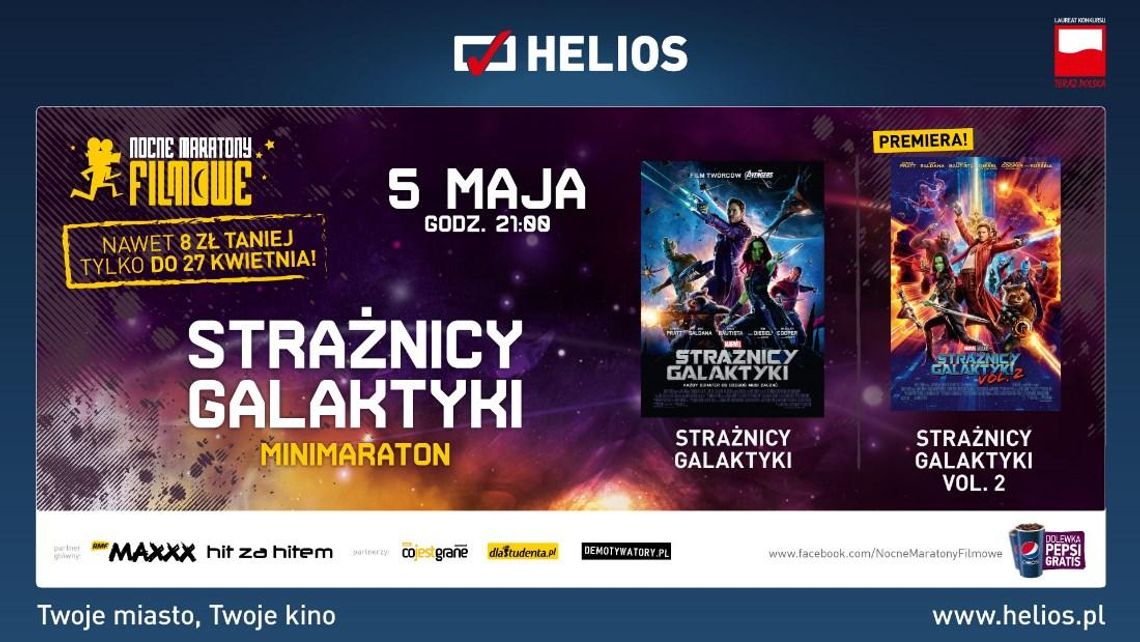 Minimaraton "Strażników Galatyki" w kinie Helios