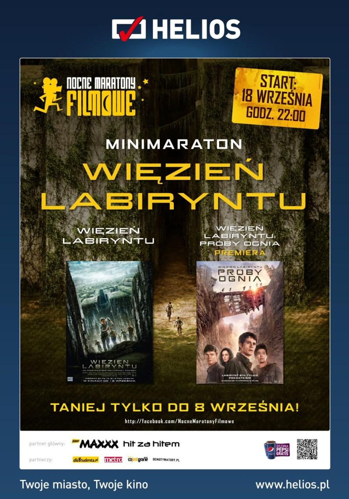 Minimaraton Więzień Labiryntu w kinie Helios