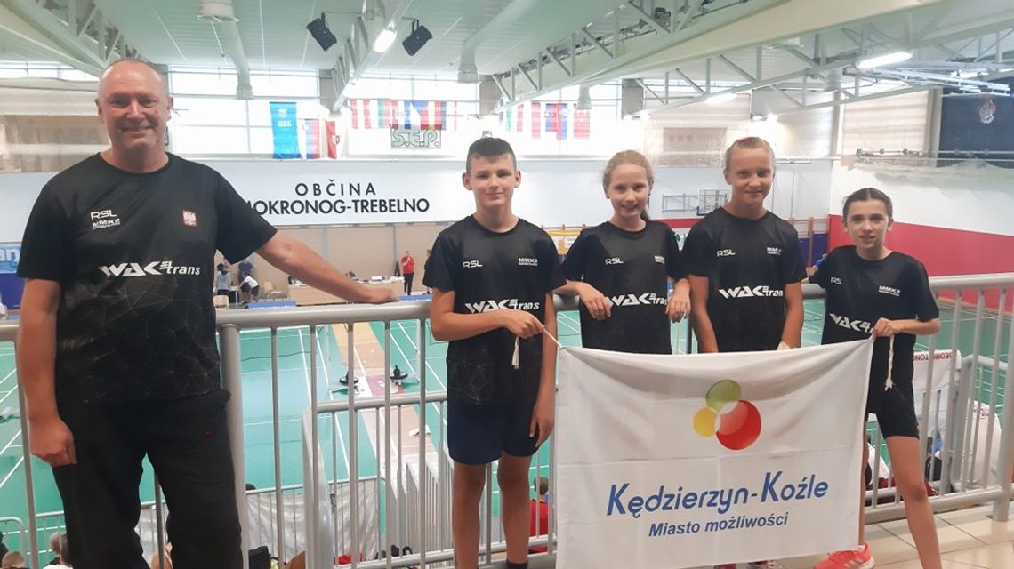 Młodzi badmintoniści MMKS-u Kędzierzyn-Koźle z powodzeniem rywalizowali na międzynarodowym turnieju w Słowenii
