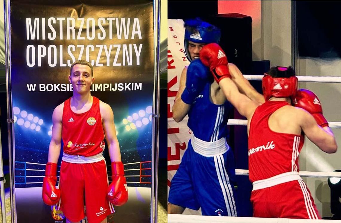 Mocny występ boksera z Kędzierzyna-Koźla. Adam Piszczek mistrzem województwa