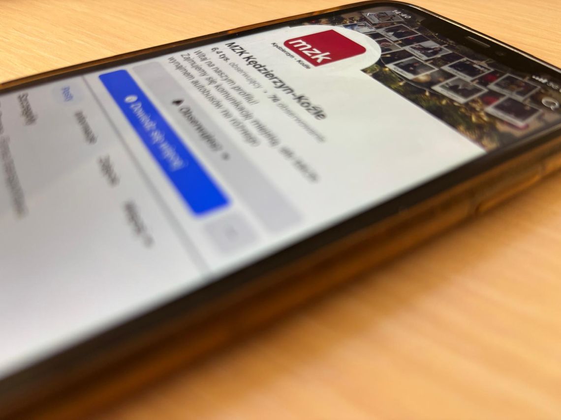 MZK odzyskał swój profil na Facebooku i usunął obce treści. Teraz to znów źródło informacji dla pasażerów MZK odzyskał swój profil na Facebooku i usunął obce treści. Teraz to znów źródło informacji dla pasażerów