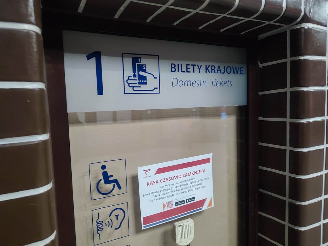 Nagły zwrot w sprawie kas biletowych na dworcu. Jeszcze w lutym wznowią działalność