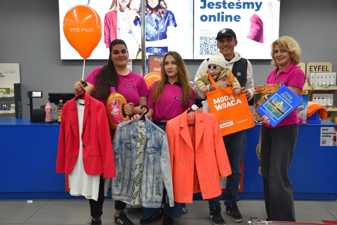 Nastrój się na wiosnę z VIVE Profit! Sklep w Kędzierzynie-Koźlu świętuje 4. urodziny i zaprasza po najlepsze okazje z drugiej ręki