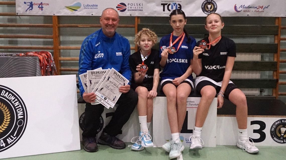 Natalia Paras, Michalina Falińska i Oskar Żyra powołani do kadry Polski w badmintonie