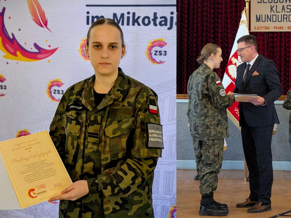 Nie były obojętne. Uczennice z mundurówki ruszyły z pomocą, gdy inni tylko patrzyli