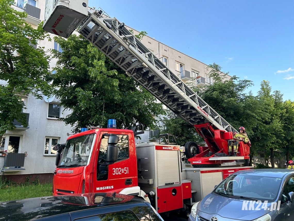 Nie mieli kontaktu z sąsiadem. Służby ratunkowe interweniowały w Śródmieściu