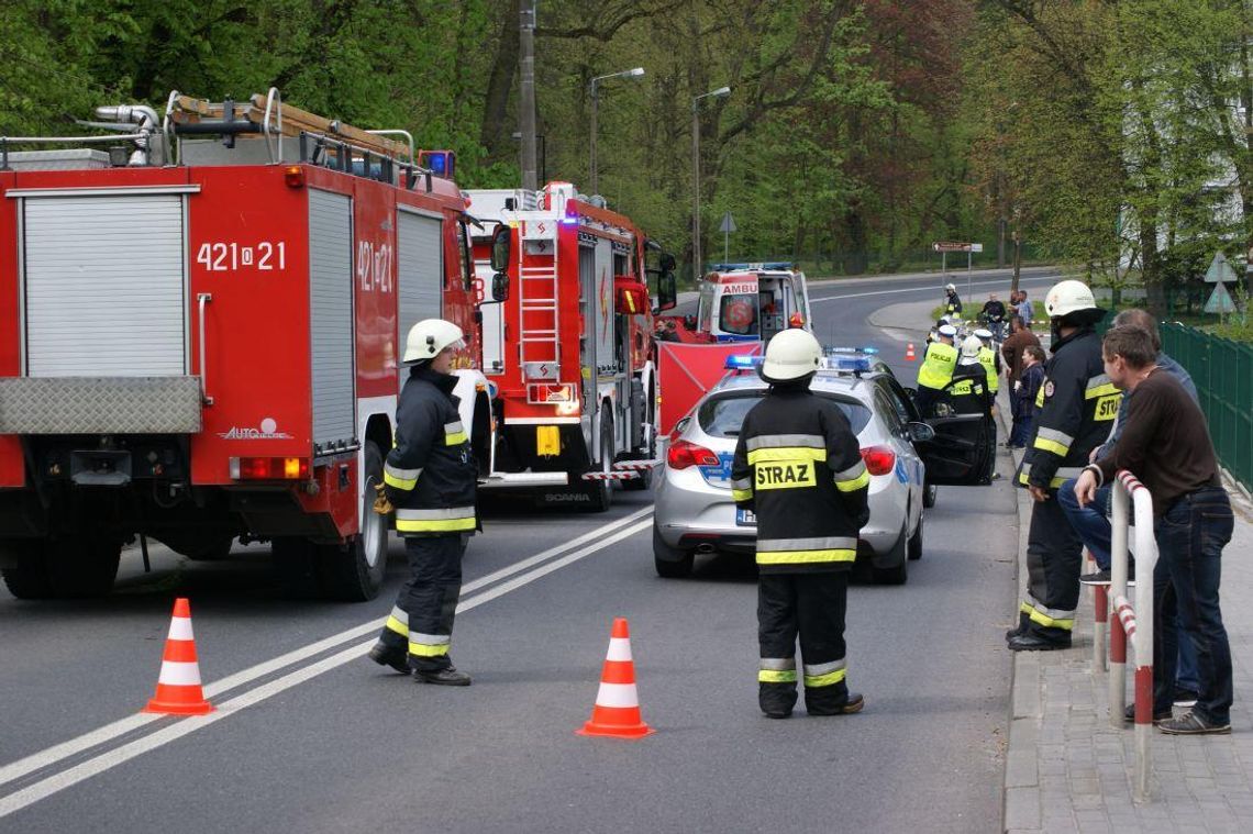 Nie żyje 34-letni motocyklista, który rozbił się na drodze krajowej nr 40 w Sławięcicach