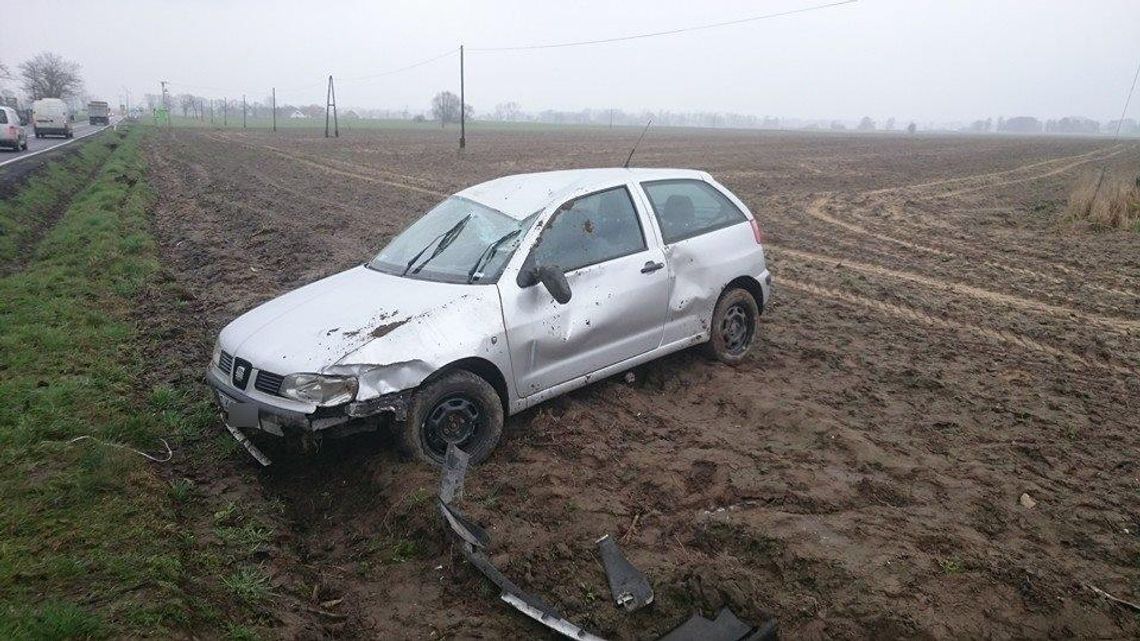 Niebezpiecznie na drogach powiatu. Cztery kolizje w ciągu kilku godzin