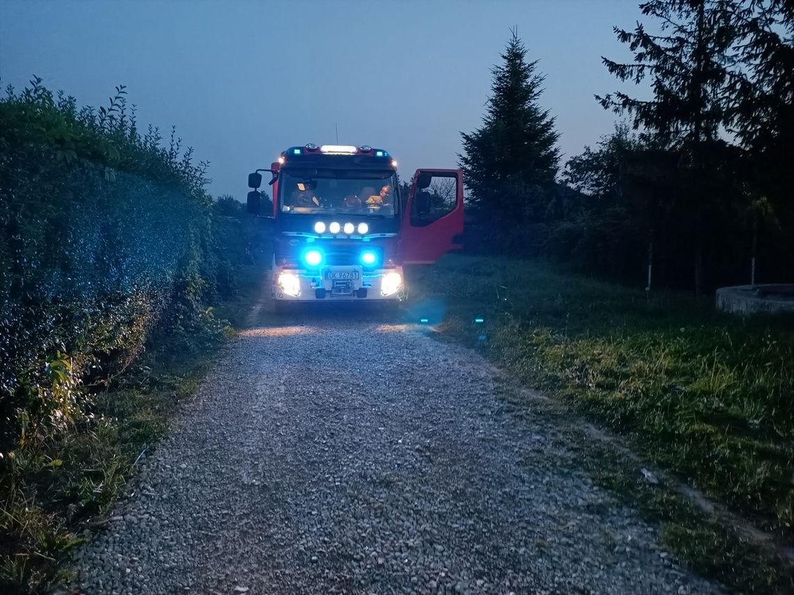 Nieodpowiedzialny działkowicz postawił na nogi służby ratunkowe. Wysokie zadymienie na Pogorzelcu