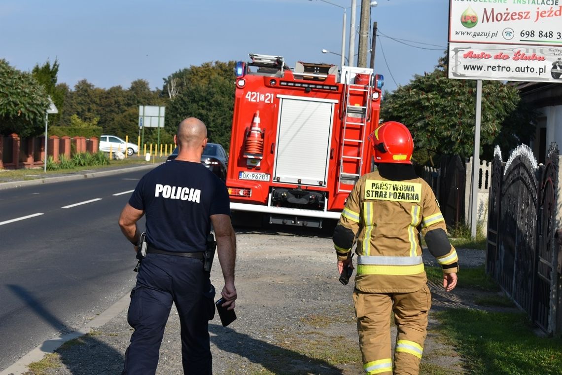 Niewybuch w pobliżu modernizowanego gazociągu. Na miejscu policja oraz straż pożarna