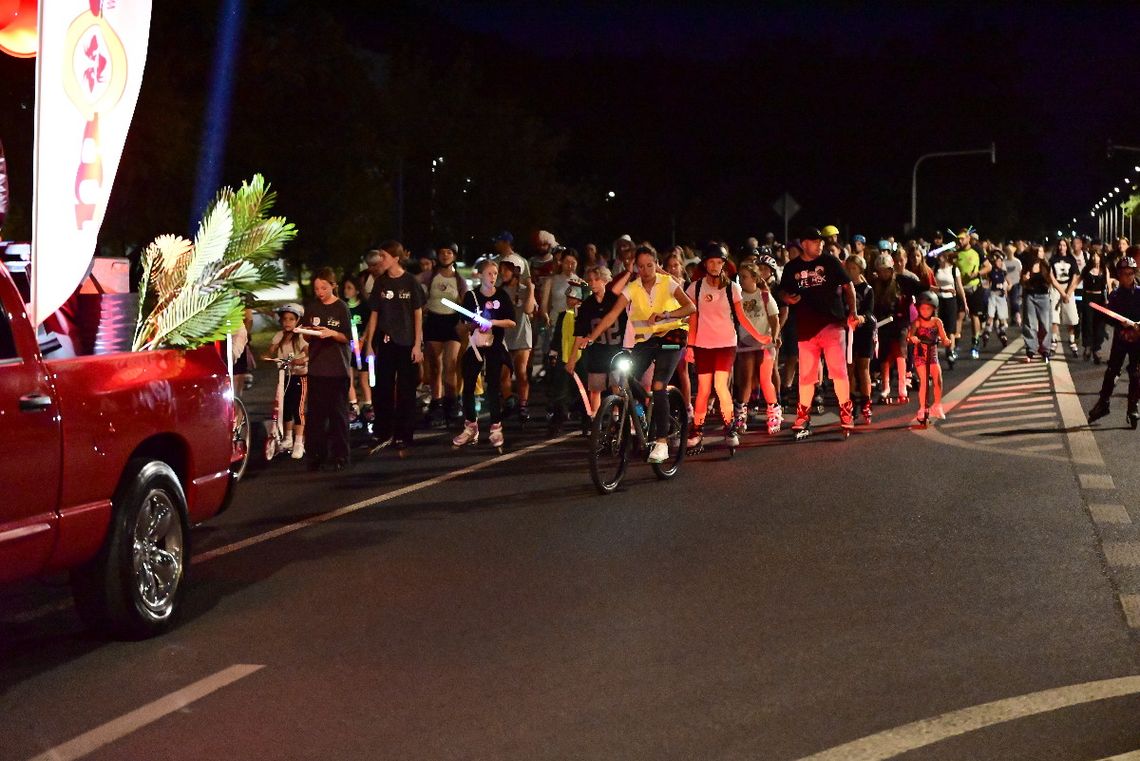 Nightskating, muzyka i świetna zabawa. Tak pożegnaliśmy wakacje na rolkach! FOTOREPORTAŻ