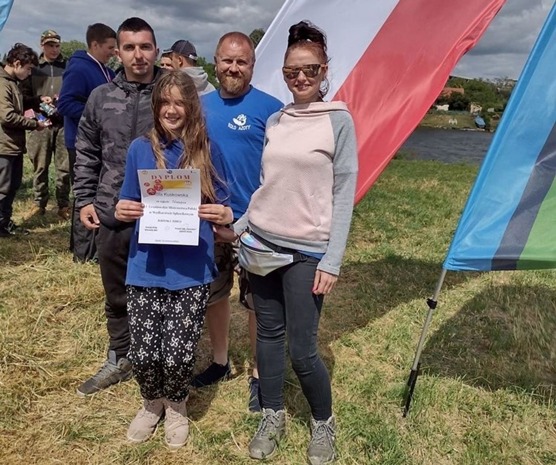 Nikola Kuskowska w gronie najlepszych na Mistrzostwach Polski w Wędkarstwie Spławikowym