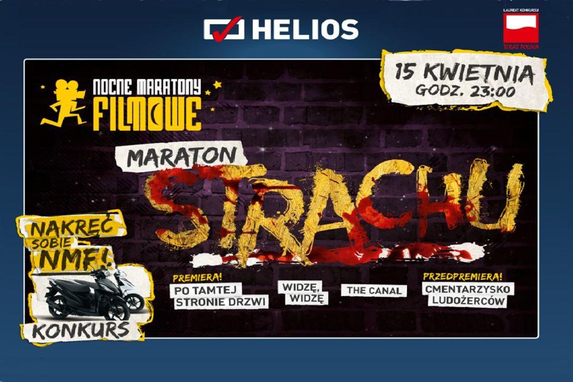 Nocny Maraton Strachu w kinie Helios