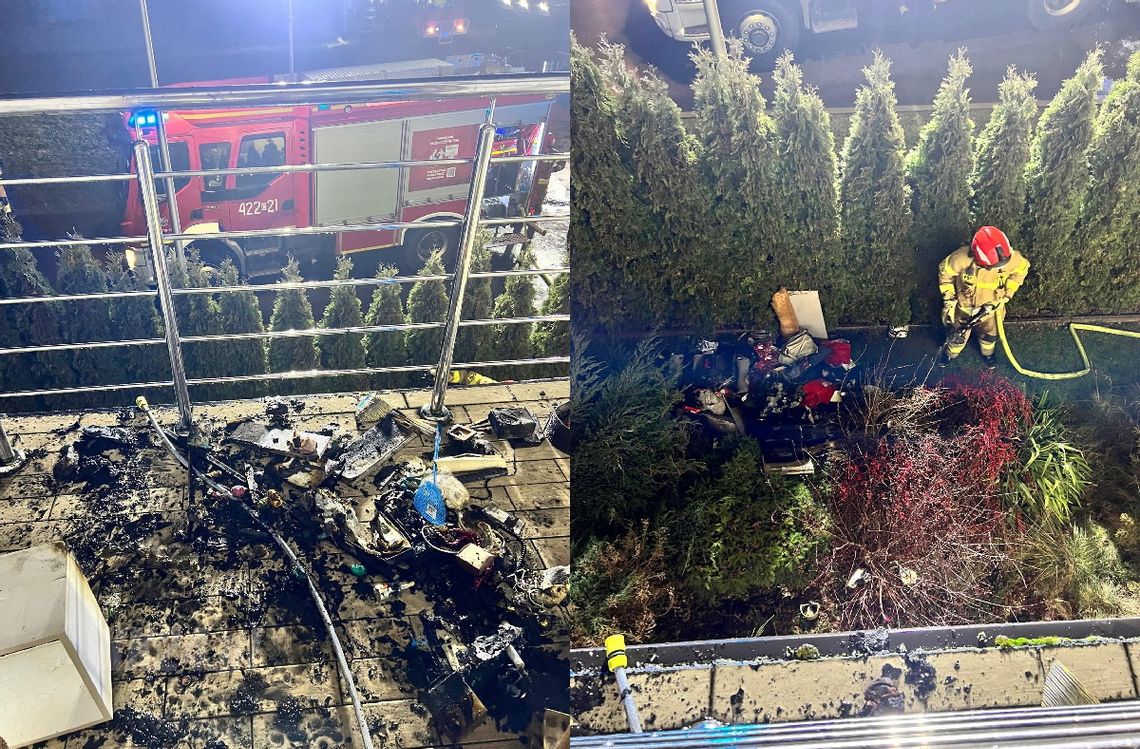 Nocny pożar domu w Większycach. Cztery osoby ewakuowały się przed przyjazdem straży