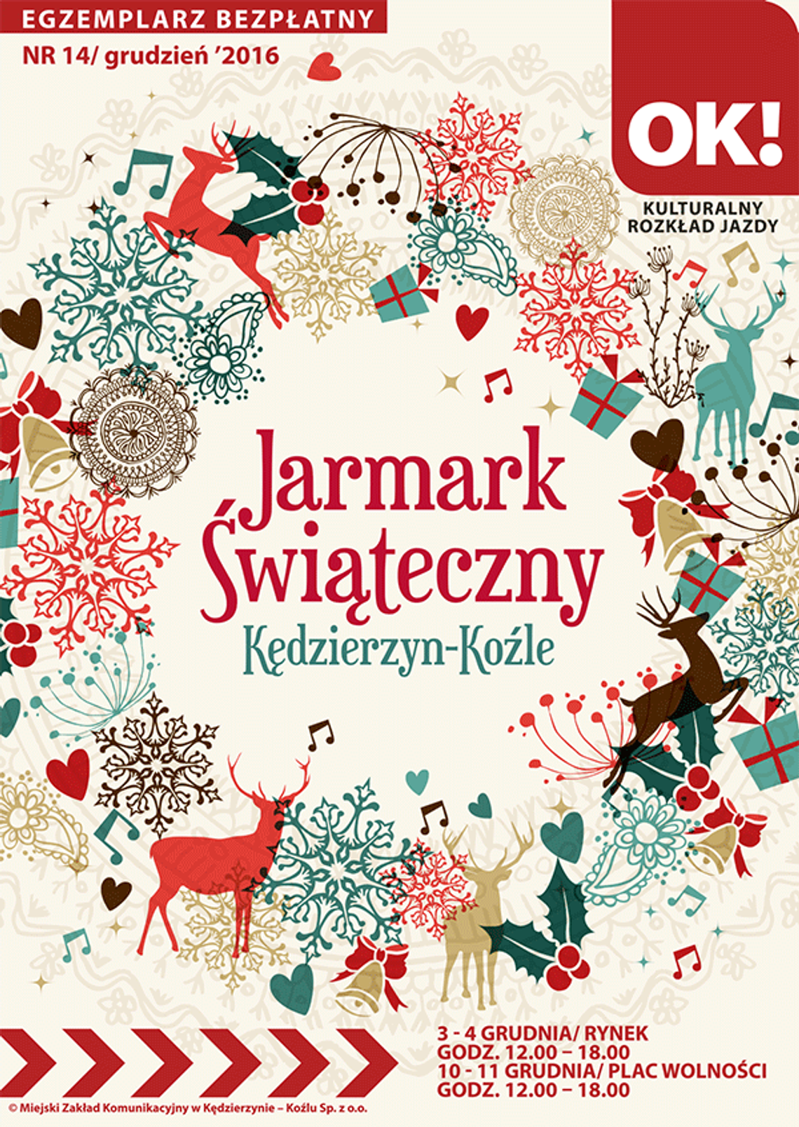 Nowy OK! Kulturalny Rozkład Jazdy na wyciągnięcie ręki. Znajdziesz go w autobusach i punktach na terenie miasta