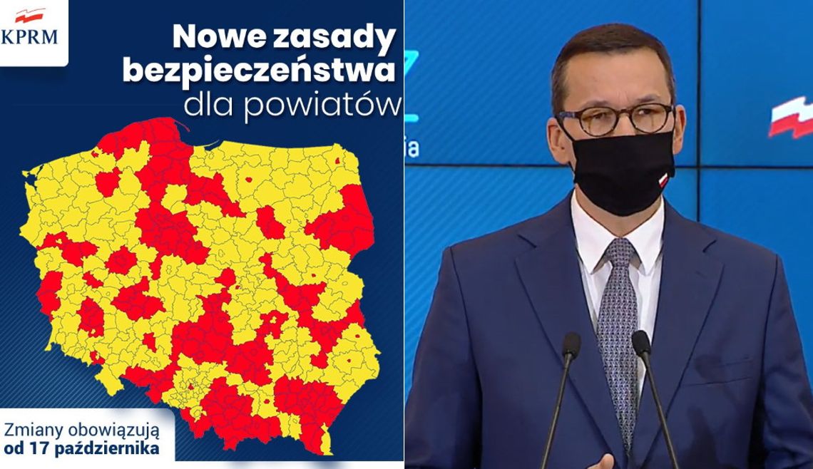 Od soboty nasz powiat będzie strefą czerwoną! Kolejne obostrzenia i zakazy