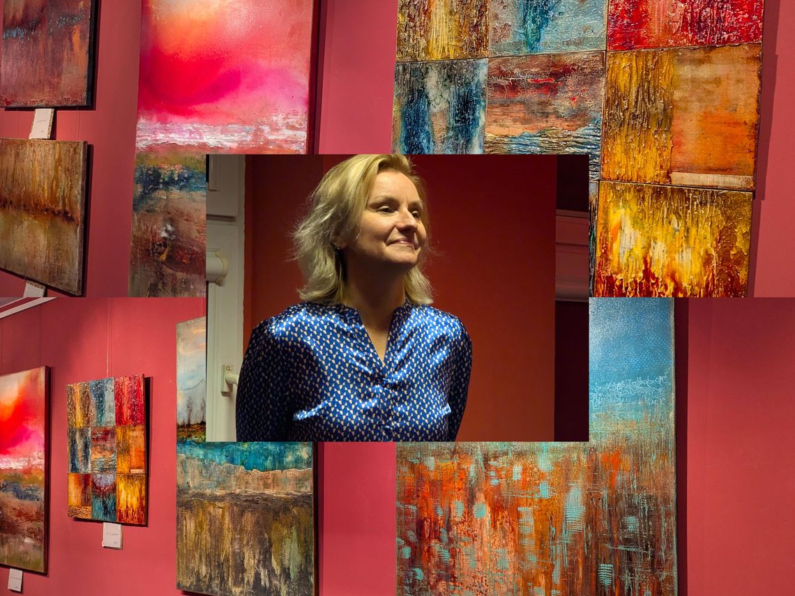 Ona widzi rzemiosło, inni widzą prawdziwą sztukę. Dominika Gabryś-Kuchta pokazała swój „Świat Mix Media”