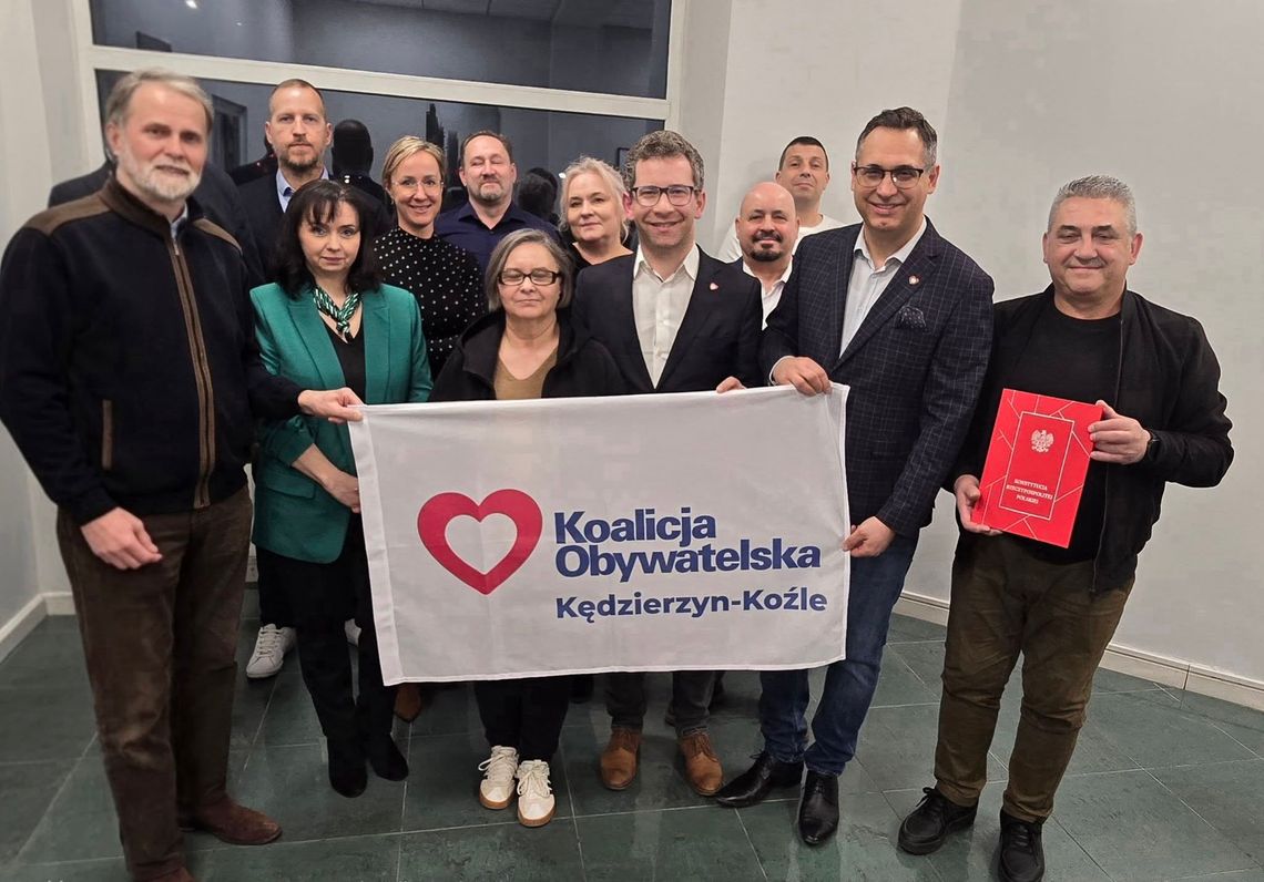 Oni rządzą w kędzierzyńskiej Koalicji Obywatelskiej. Partyjny maraton wyborczy zakończony