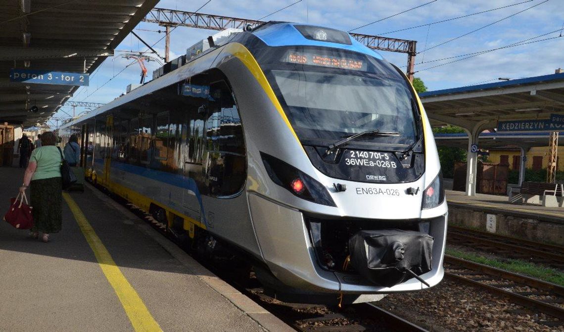 "Opolskie Pendolino" już wozi pasażerów. Pierwszy Impuls odjechał z Kędzierzyna-Koźla. ZDJĘCIA