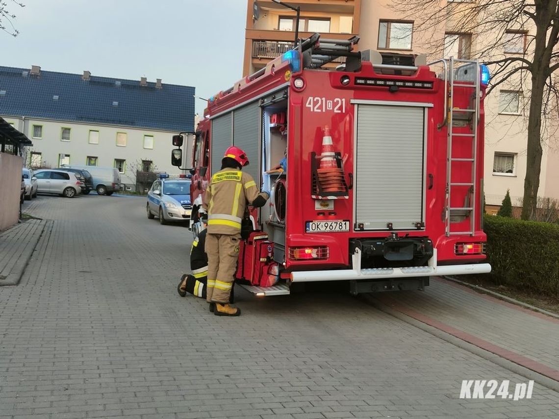 Otwarcie mieszkania na Pogorzelcu. Niestety, tym razem na pomoc było za późno