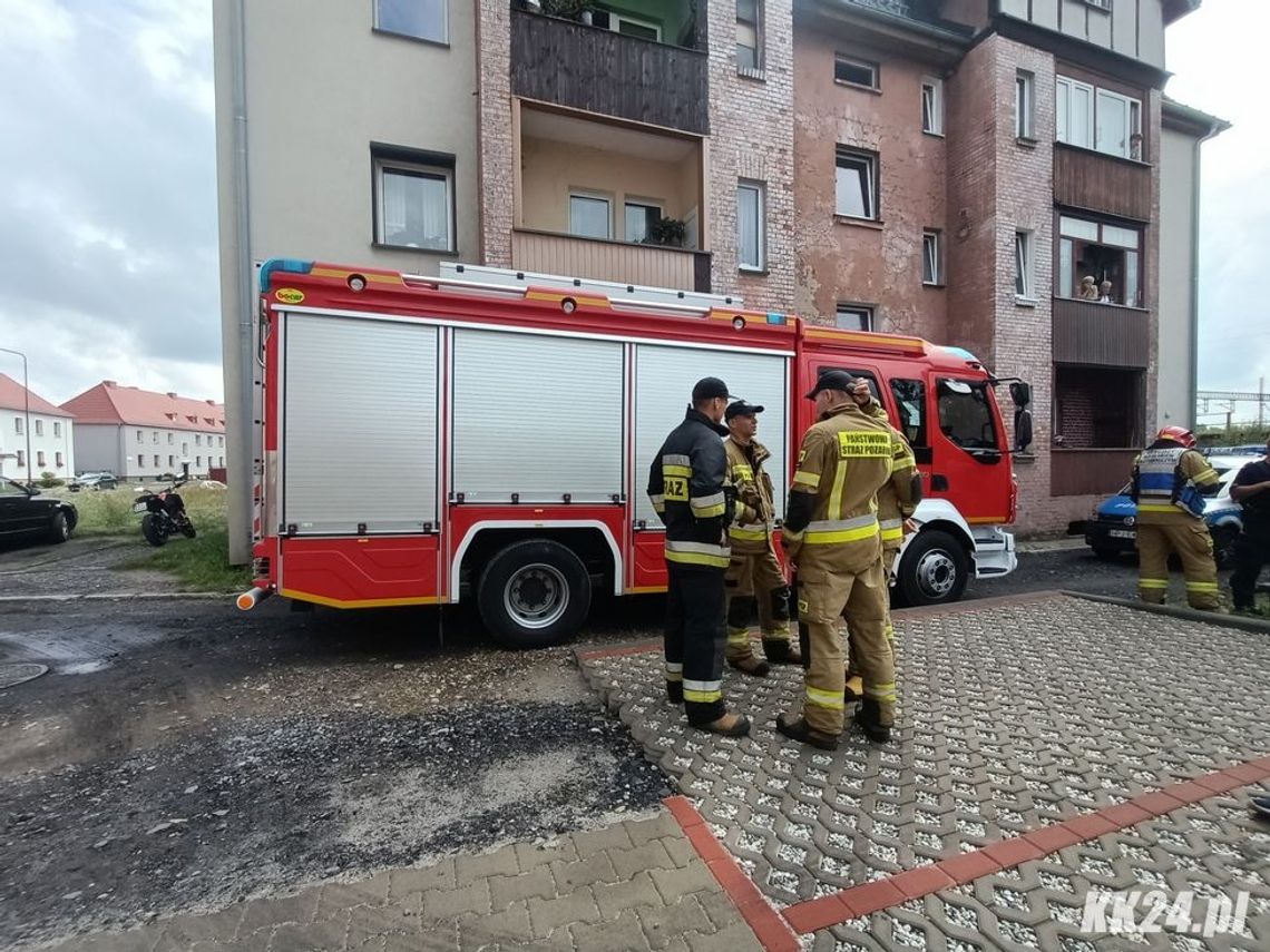 Otwarcie mieszkania w Śródmieściu. Niestety na pomoc było za późno