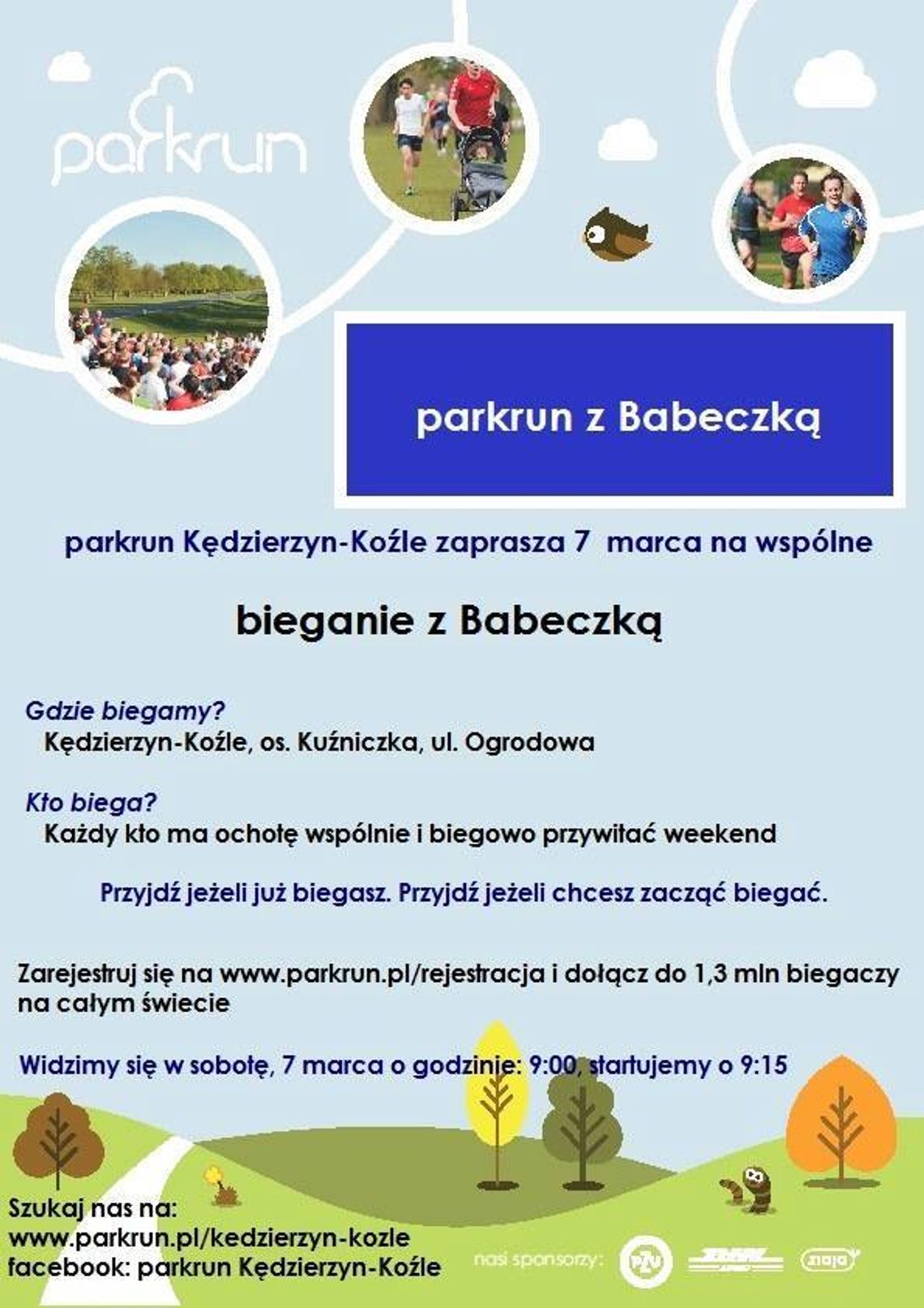 Parkrun nr 9. Tym razem z babeczką