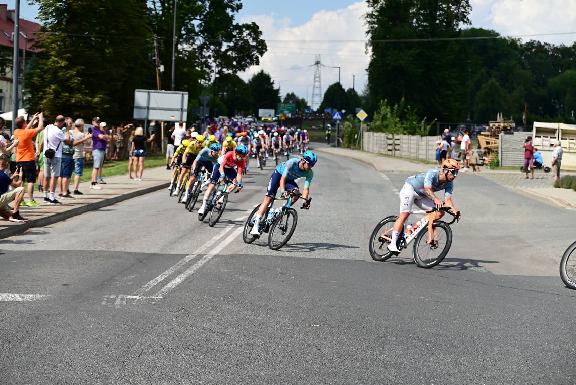 Peleton Tour de Pologne przejechał przez Sławięcice Peleton Tour de Pologne przejechał przez Sławięcice