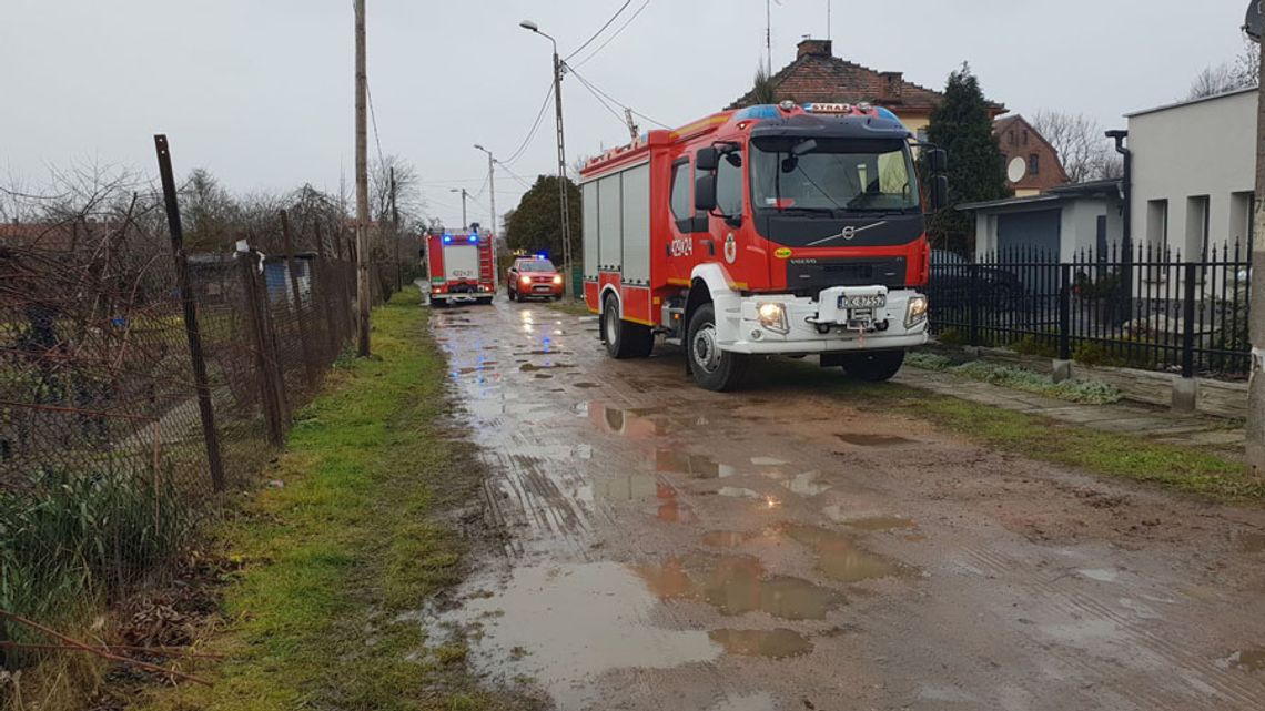 Pięć zastępów straży pożarnej wysłanych do pożaru domu w Kłodnicy