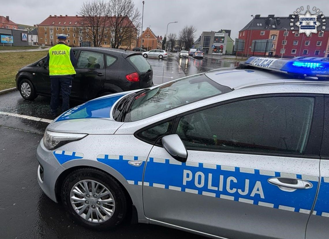 Pijany kierowca jechał wężykiem w kierunku centrum Kędzierzyna-Koźla. Próbował uciekać, gdy zobaczył, że policja chce go zatrzymać