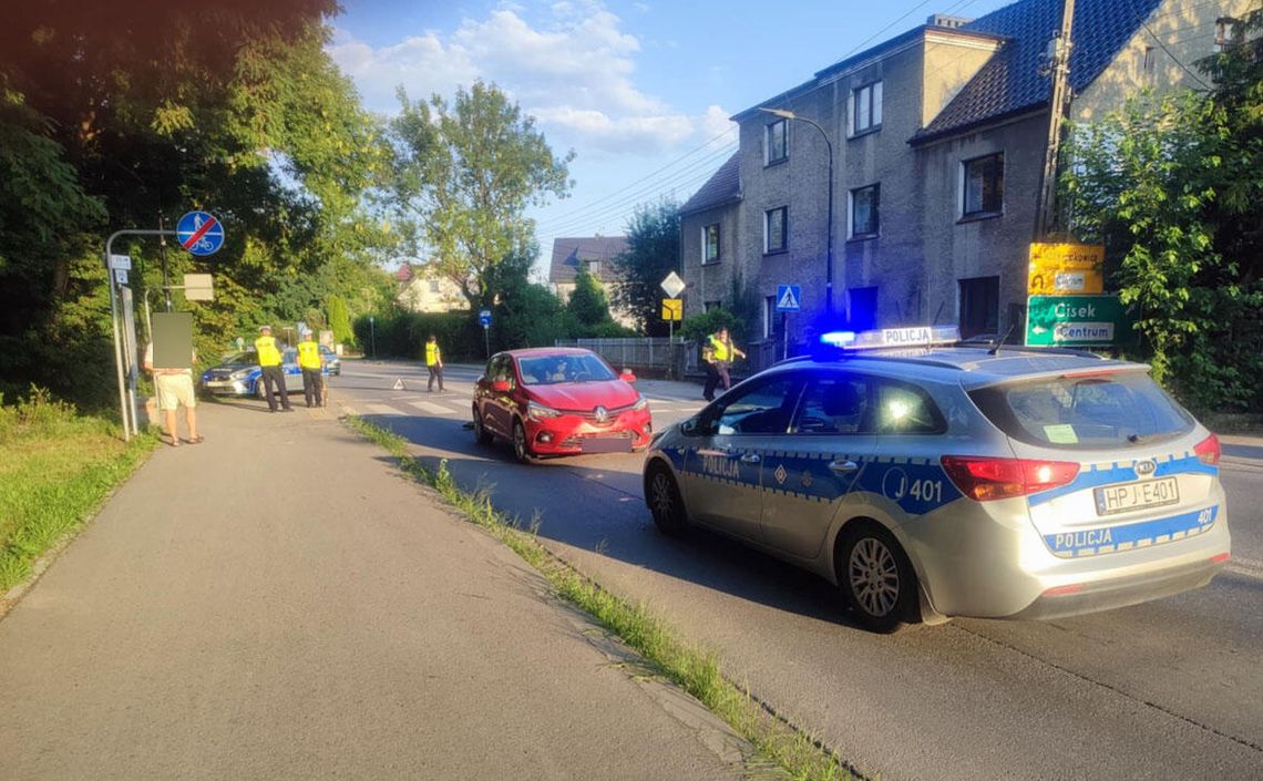 Hulajnogą po alkoholu wprost pod samochód. Sprawą teraz zajmie się sąd